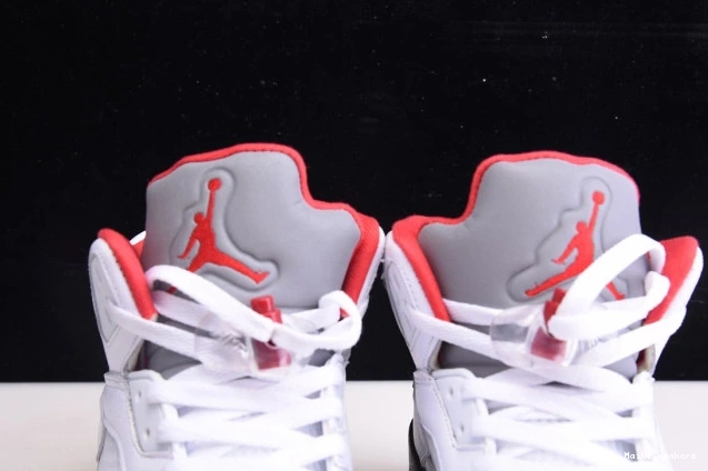 MaikeSneakers Retro Jordan DA1911-102 Silver Air Tongue (2020) 5 Red Fire 0629